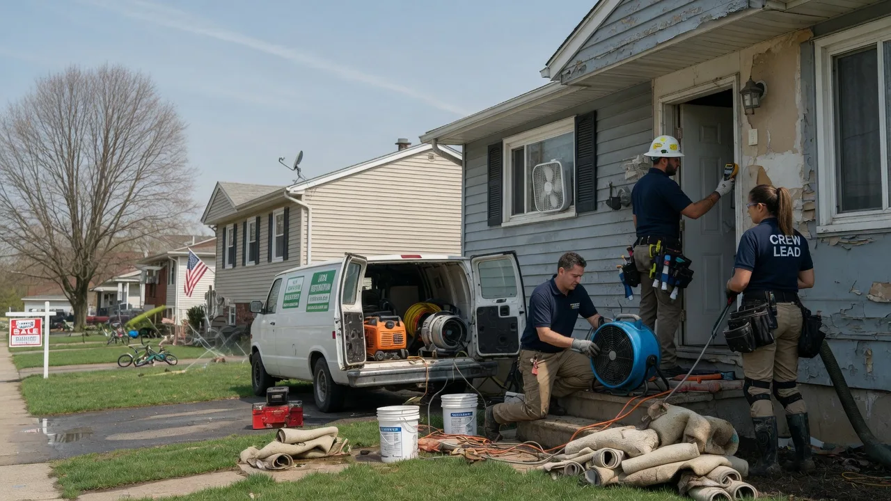 Flood Cleanup in Masterson, TX near me