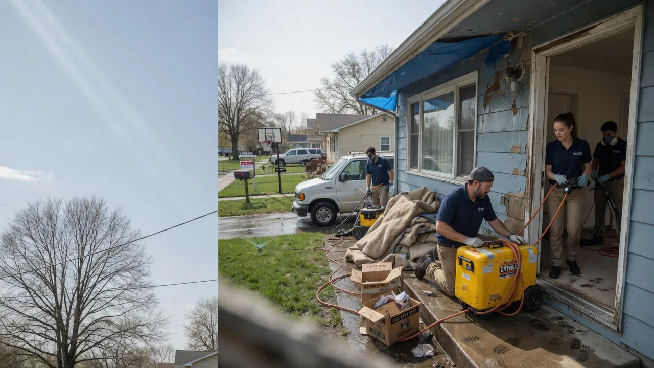 Basement Flood Cleanup in Masterson, TX near me